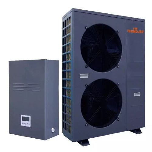 Pompă de căldură aer-apă Termojet BLN-012TA3, 12KW, Monofazată 220V, Agent frigorific R410A