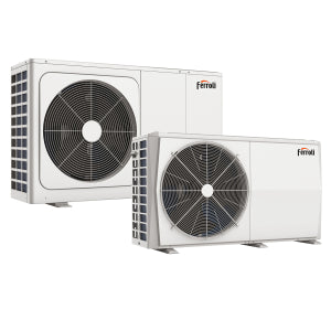 Pompă de căldură aer-apă Ferroli OMNIA M 3.2, 16 kW, trifazată, sistem de încălzire și răcire