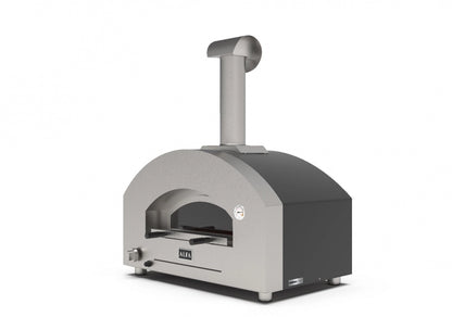 Cuptor hybrid 2 Pizze Futuro - Gri