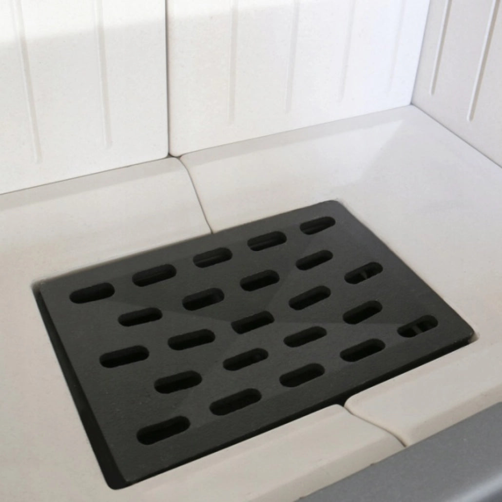 Focar semineu  S80 DECO - STICLA DREAPTA - Samota neagra