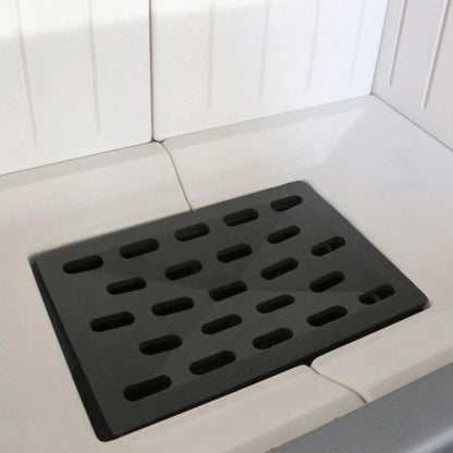 Focar semineu  S80 DECO - STICLA DREAPTA - Samota neagra