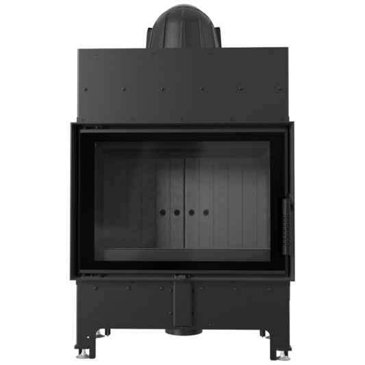 Focar semineu Flotek 8 kW - Interior Negru