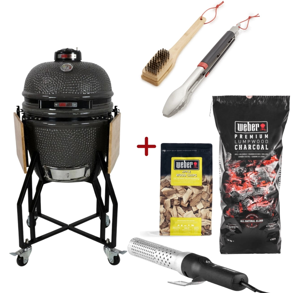 Gratar Kamado Original Medium - Pro Pack Grill Guru