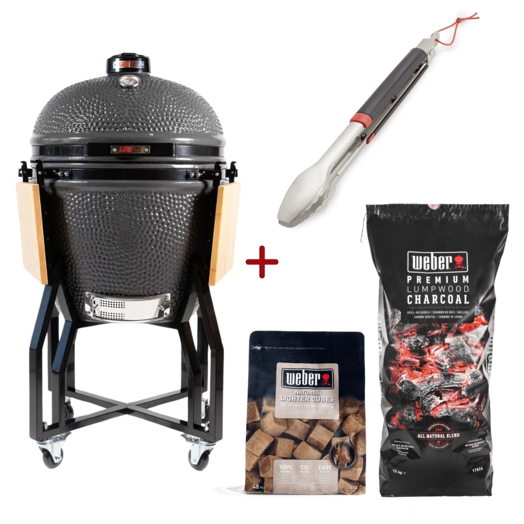 Gratar Kamado Original XL - Starter Pack Grill Guru