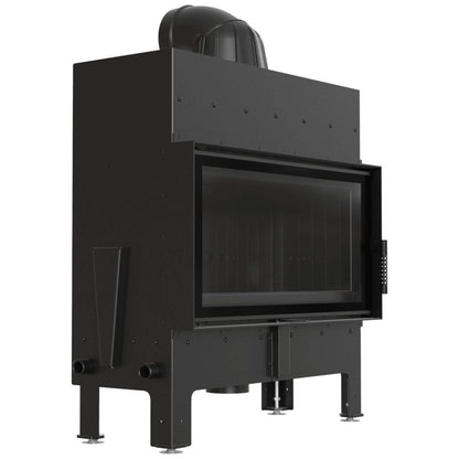 Focar semineu Flotek 12kw samota neagra