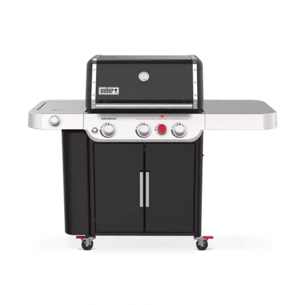 Gratar pe gaz E-335 - Negru + Regulator