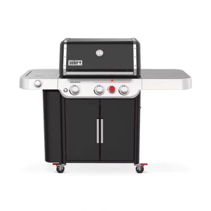 Gratar pe gaz E-335 - Negru + Regulator