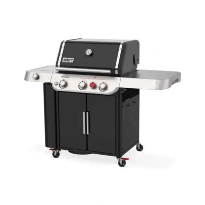 Gratar pe gaz E-335 - Negru + Regulator