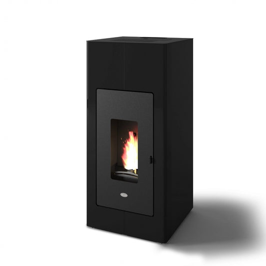 TERMOSEMINEU PE PELETI ILARIA 17.5KW - NEGRU