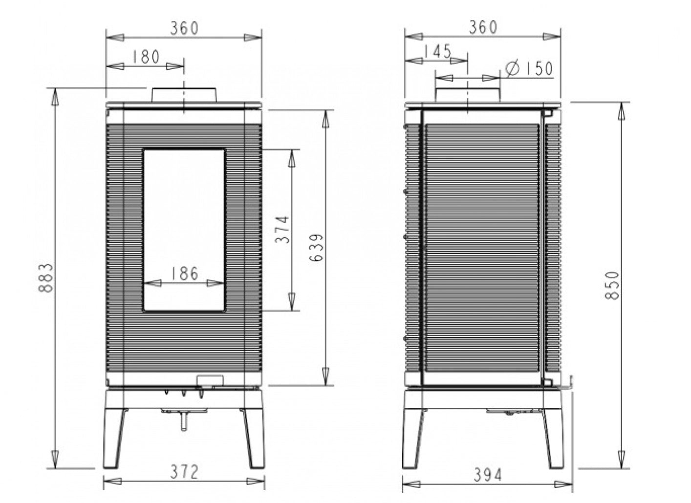 Soba fonta Iwaki 7kW