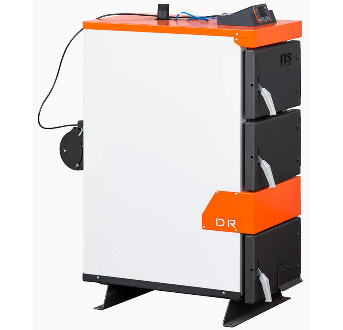 Cazan pe combustibil solid TIS PLUS DR 17 kW - Eficiență și control automat pentru încălzirea casei tale