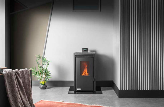 Șemineu pe peleți TEBA TP-06 Air Pellet, 9 kW