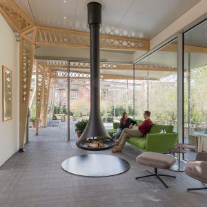 Semineu suspendat Doria  cu o deschidere, diam 91cm