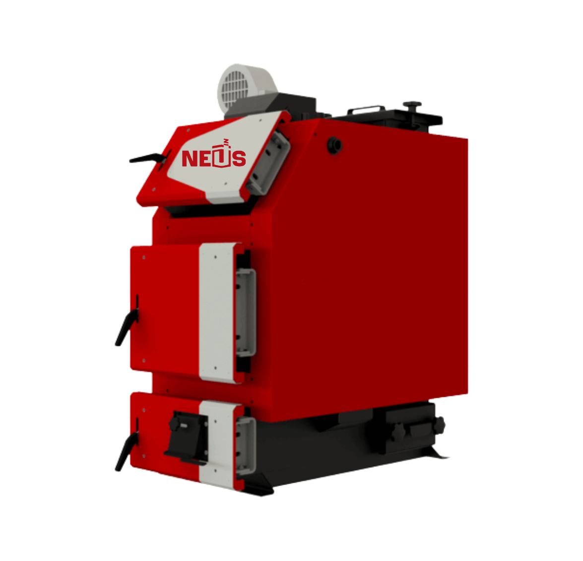 Cazan pe lemne NEUS Trio Uni Plus 14 KW - Centrala termica eficienta
