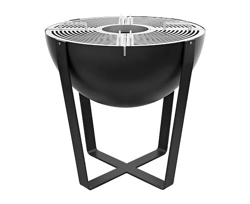 Grătar LaFerroTecnica Barbecue IRIS diam.80xh.80 Negru