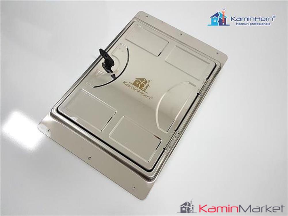 Ușă curățare coș de fum INOX – PREMIER