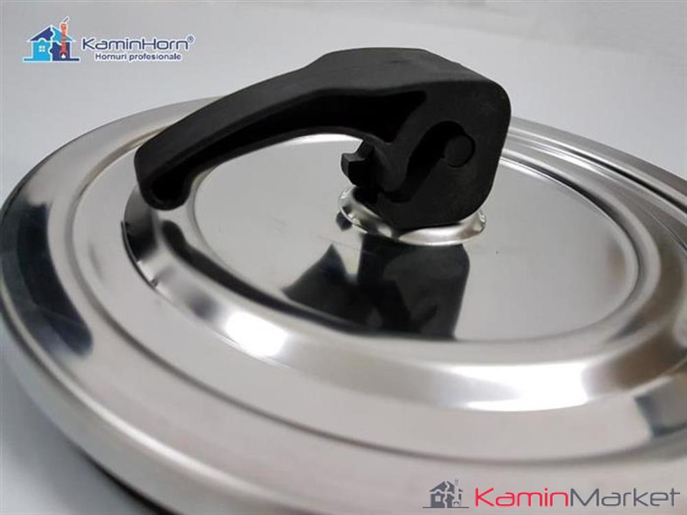 Usa curatare cos de fum INOX – 180 mm rotund