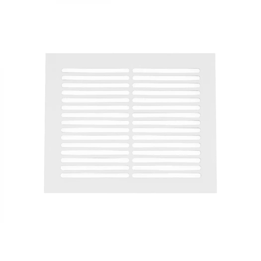 Grilaj de Ventilație Alb - 25x20.5 cm - 210 cm² - Soluție Eficientă pentru Convecția Aerului
