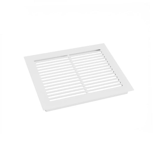 Grilaj de Ventilație Alb - 25x20.5 cm - 210 cm² - Soluție Eficientă pentru Convecția Aerului