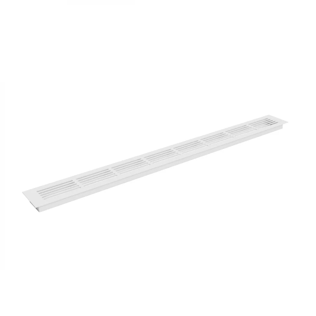 Grilaj de Ventilație Alb - 80x7.6 cm - 210 cm² - Ideal pentru Seminee