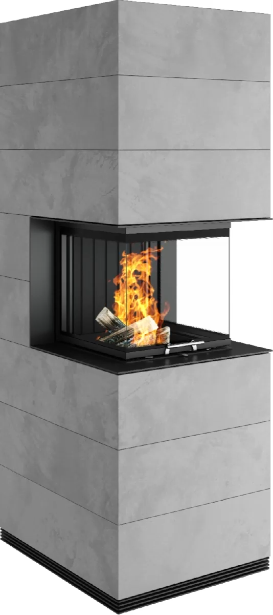 Șemineu modular SIM Arte U-50h 3/3 Spartherm