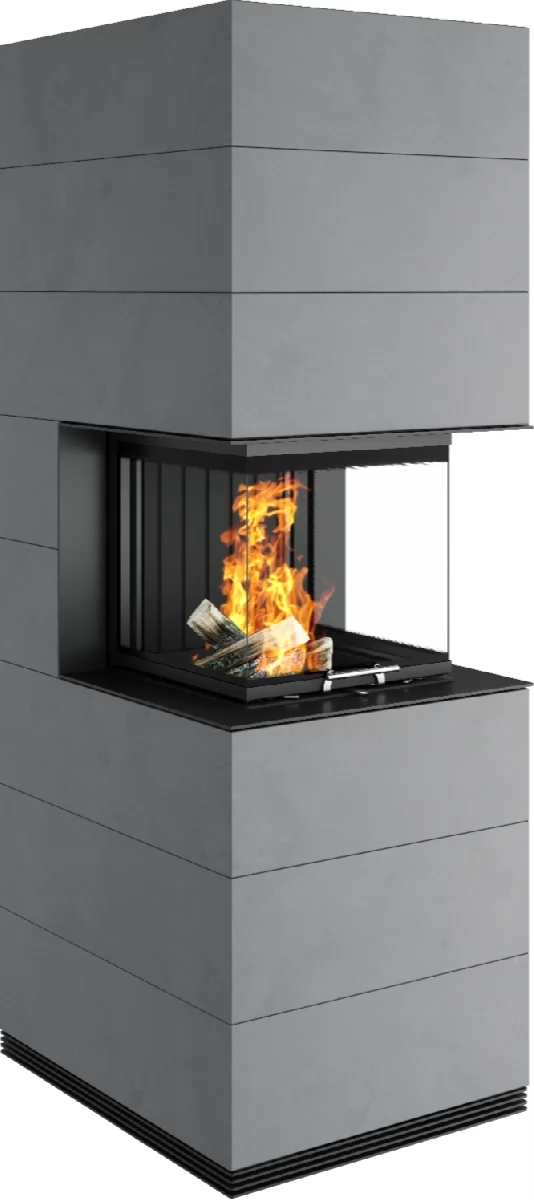 Șemineu modular SIM Arte U-50h 3/3 Spartherm