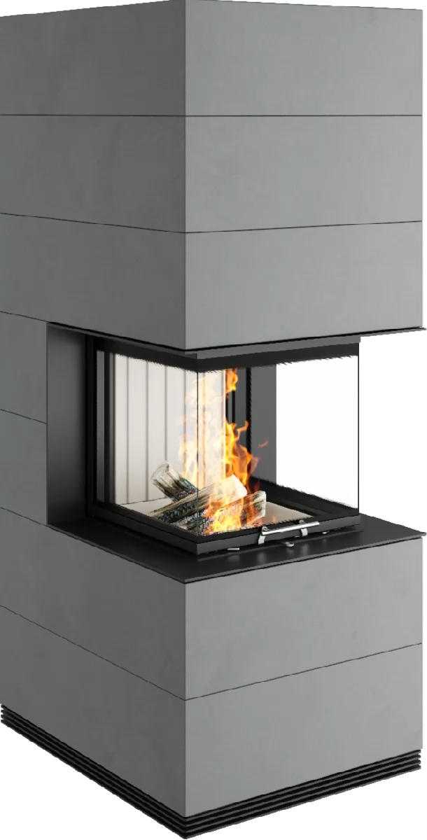 Șemineu modular SIM Arte U-50h 2/3 Spartherm