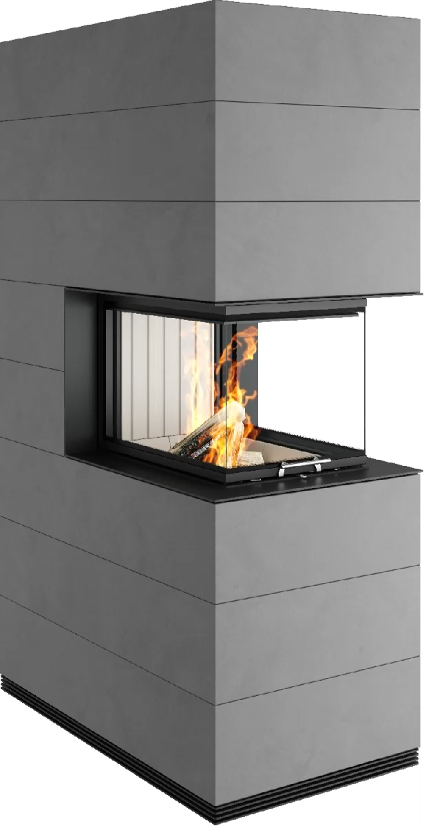 Semineu modular SIM Arte U-70h 3/3 Spartherm