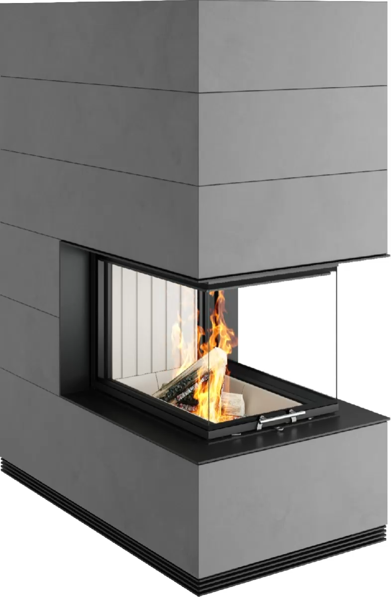 Șemineu modular SIM Arte U-70h 1/3 Spartherm