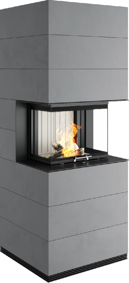 Șemineu modular SIM Arte 3RL-60h 3/3 Spartherm