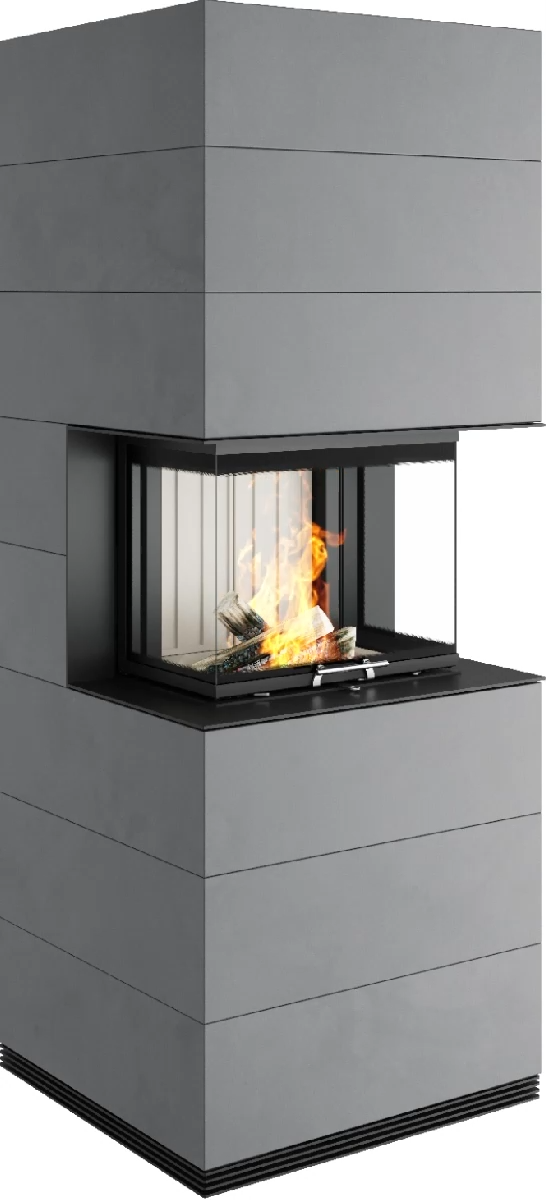 Șemineu modular SIM Arte 3RL-60h 3/3 Spartherm