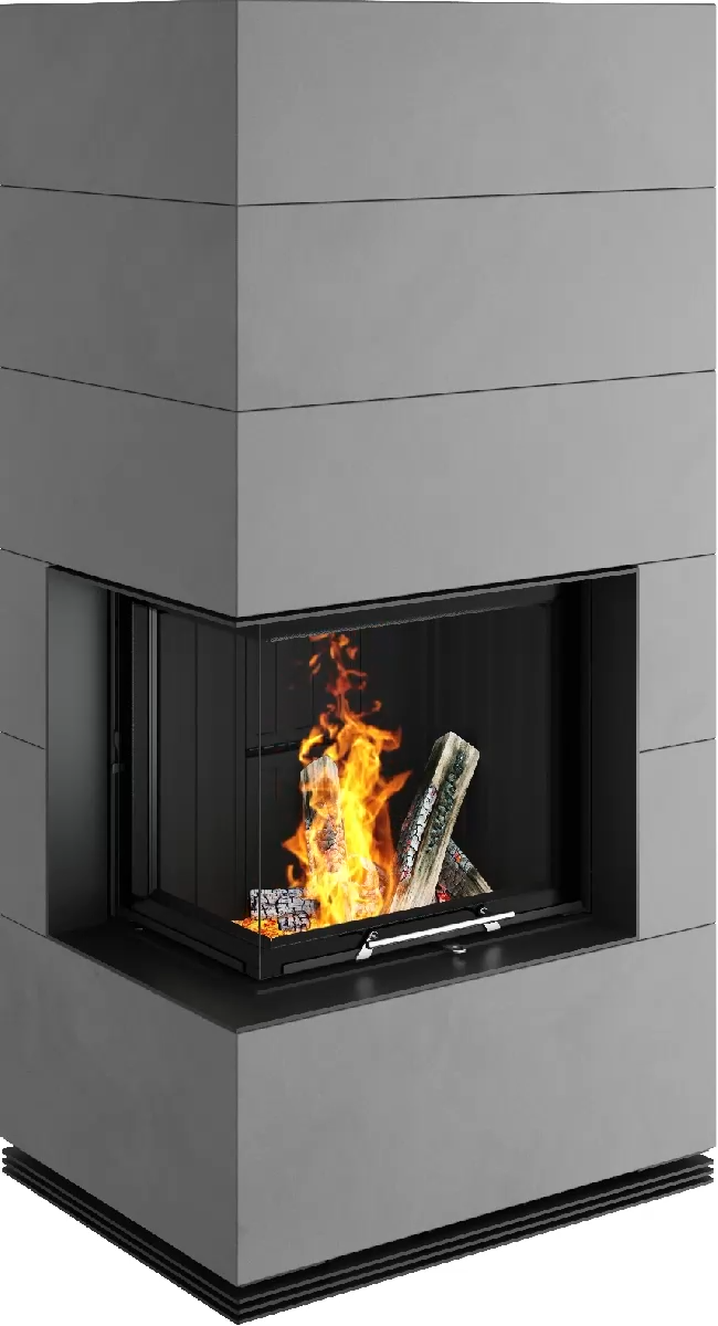 Șemineu modular SIM Varia 2L-55h H2O 1/3