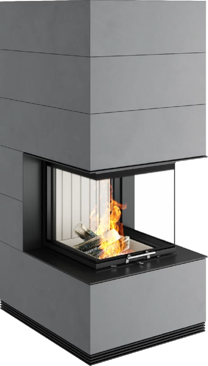 Șemineu modular SIM Arte U-50h 1/3 Spartherm
