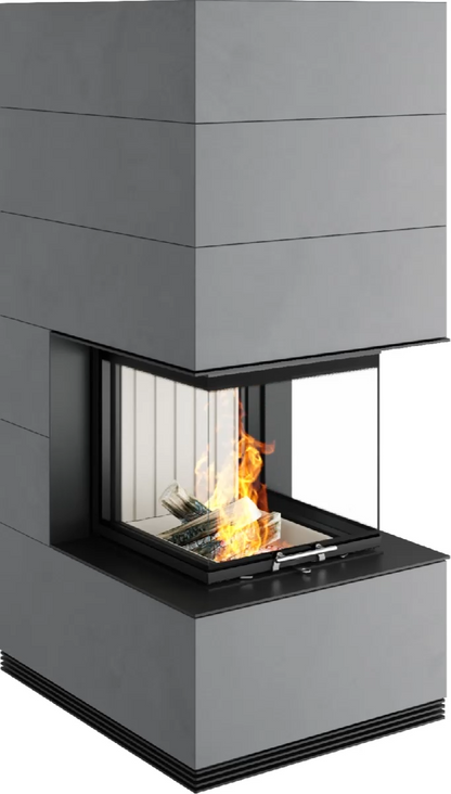 Șemineu modular SIM Arte U-50h 1/3 Spartherm