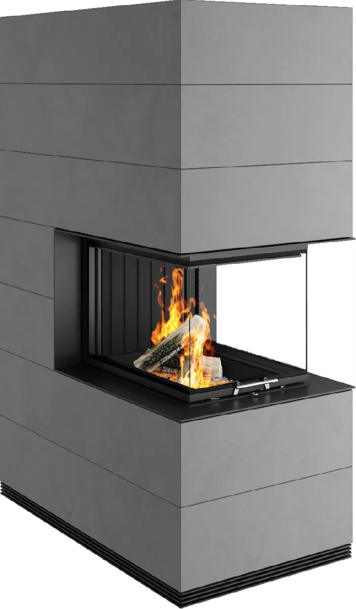 Șemineu modular SIM Arte U-70h 2/3 Spartherm