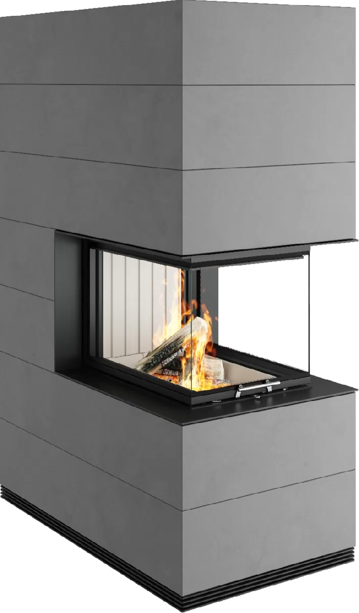 Șemineu modular SIM Arte U-70h 2/3 Spartherm