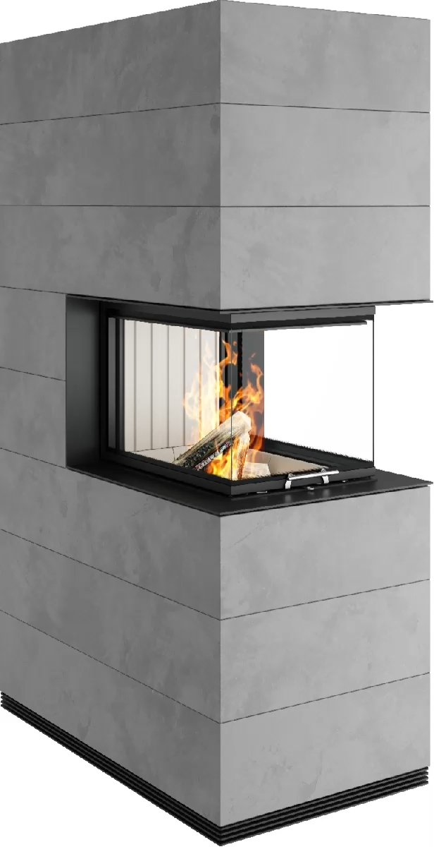 Semineu modular SIM Arte U-70h 3/3 Spartherm