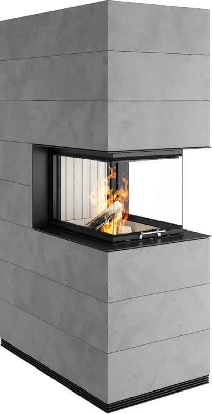 Semineu modular SIM Arte U-70h 3/3 Spartherm