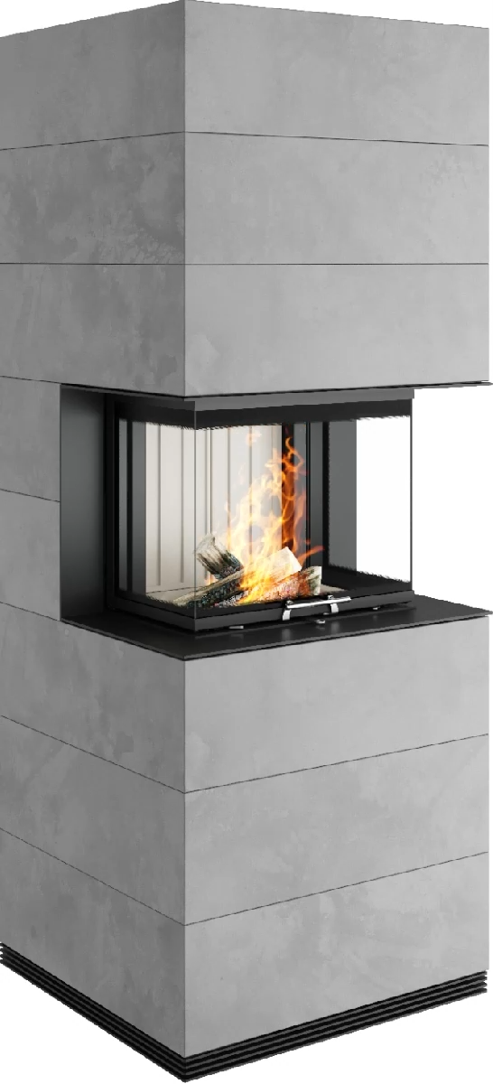Șemineu modular SIM Arte 3RL-60h 3/3 Spartherm