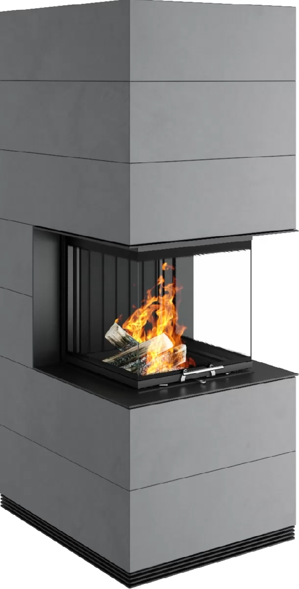 Șemineu modular SIM Arte U-50h 2/3 Spartherm