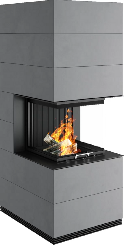 Șemineu modular SIM Arte U-50h 2/3 Spartherm