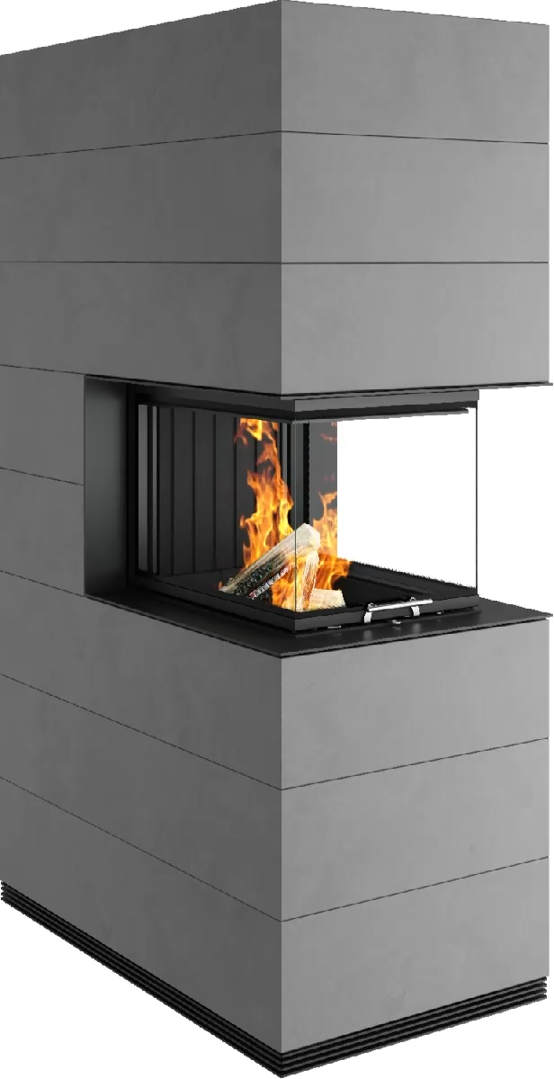 Semineu modular SIM Arte U-70h 3/3 Spartherm