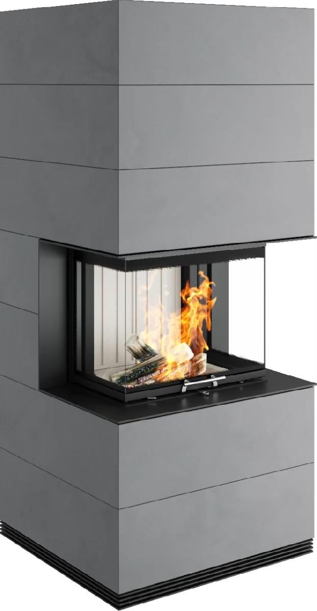 Șemineu modular SIM Arte 3RL-60h 2/3 Spartherm