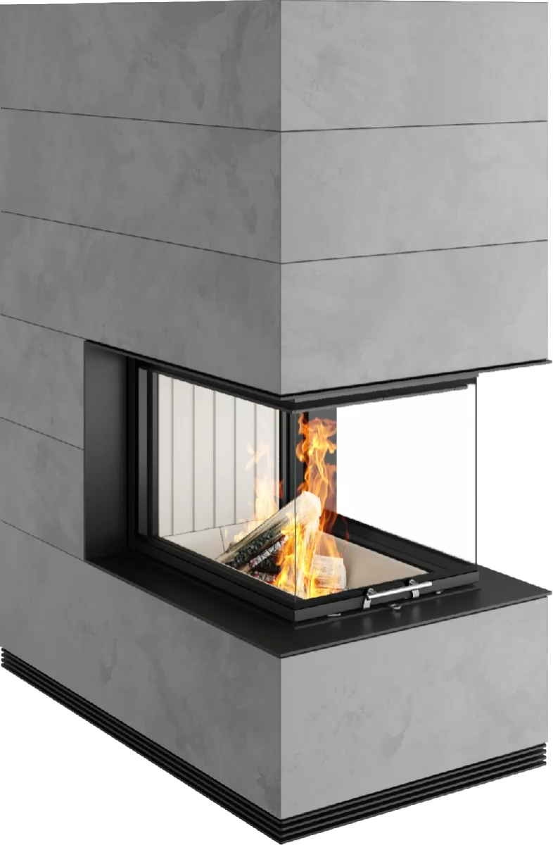Șemineu modular SIM Arte U-70h 1/3 Spartherm