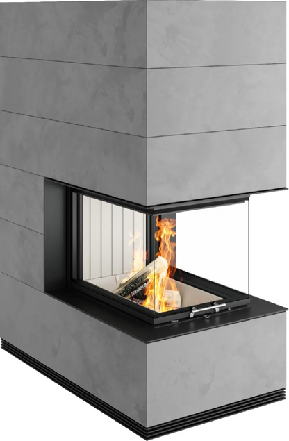 Șemineu modular SIM Arte U-70h 1/3 Spartherm