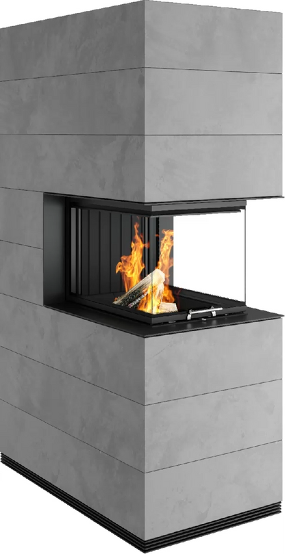 Semineu modular SIM Arte U-70h 3/3 Spartherm