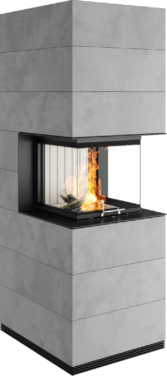 Șemineu modular SIM Arte U-50h 3/3 Spartherm