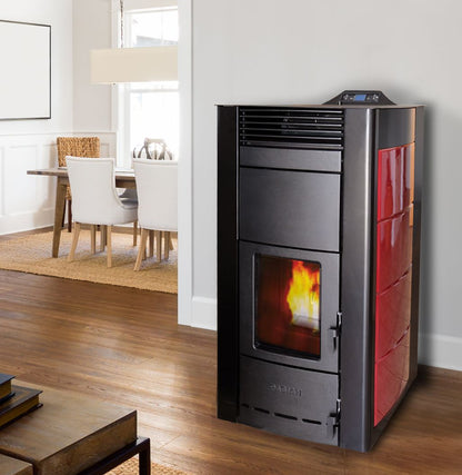 Termostivă pe peleți și combustibil solid Vittoria - 5 stele ecologice pentru performanță maximă