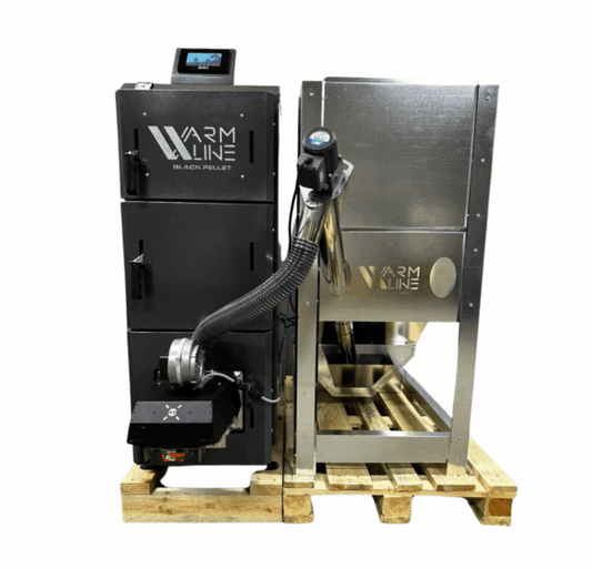 Centrală WARMLINE BLACK PELLET 20 kW