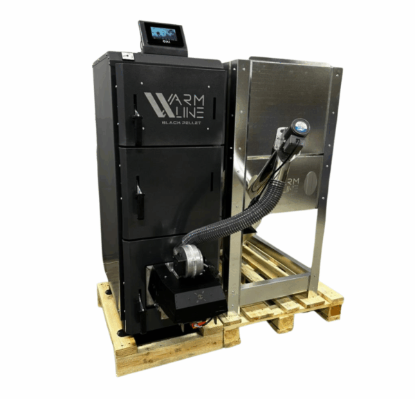 Centrala WARMLINE BLACK PELLET 25 kW